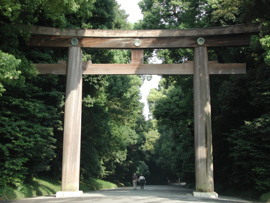 明治神宮の大鳥居